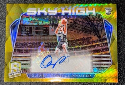 Olivier-Maxence Prosper 2023-24 Panini Spectra Gold RC Auto /3! Sky High #3/3!!