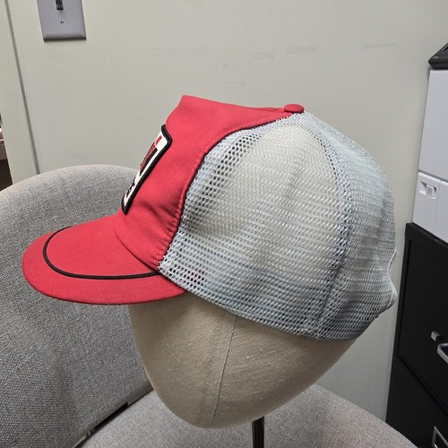 Vintage Case IH 1985 Showcase Trucker Farmer Hat Cap CottageCore Y'allternative - Picture 3 of 10