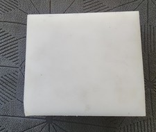 MOISTURE RESISTANT HDPE 3" X 8-1/2" X 10" PLASTIC SHEET