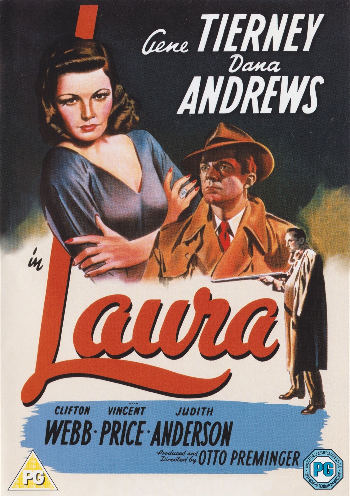 Laura - Gene Tierney, Dana Andrews - NEW Region 2 DVD