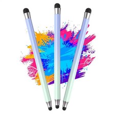 Universal 3-Pack Stylus Pens with Precision Disc Tip - Perfect for Touch Screens