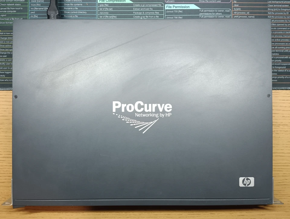 HP ProCurve 2510G-48 48-Port Managed Gigabit Switch With 4 SFP Ports HP J9280A - Immagine 3 di 4