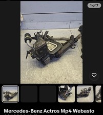 Mercedes-Benz Actros MP4  webasto auxiliary heater