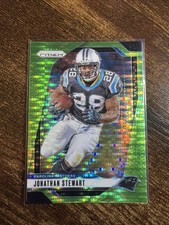 JONATHAN STEWART PANTHERS 2024 PANINI PRIZM FOOTBALL GREEN PULSAR