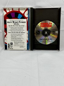 Wheel Of Fortune Sega CD 