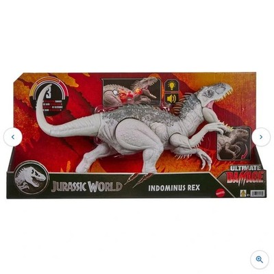Jurassic World Indominus Rex Ultimate Damage Dinosaurier Dino mit Licht + Sound