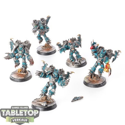 Chaos Space Marines - 5 Warp Talons - bemalt