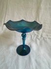 New ListingAntique Steuben blue aurene candy dish