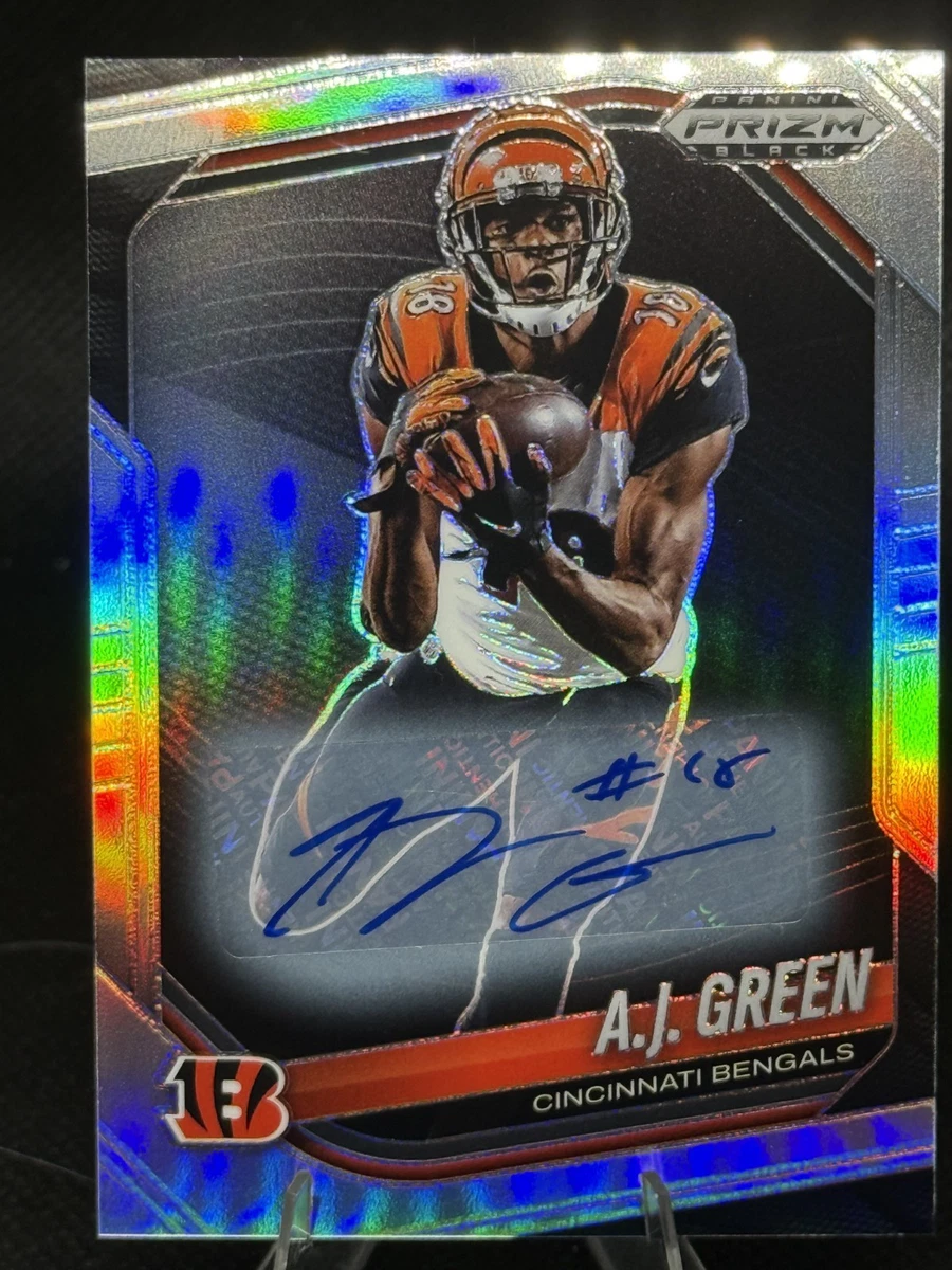 Football A.J. Green Autographed Sports Trading Card Singles for