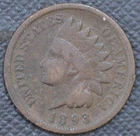 1893 G-VG   Indian Head Cent