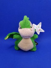 Neopets McDonalds Green Scorchio Plush Happy Meal Promo 4in Toy Dragon