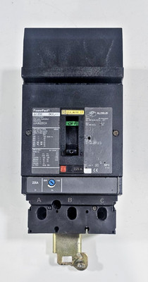 Square-D Power Pact Schutzschalter Jj 250 JJA36225CA 225A 3 Pol 65kA 600V