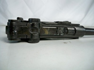 K25i00293 MGC LUGER P-38 MILITARY GUN W/ BOX PROP REPLICA MODEL