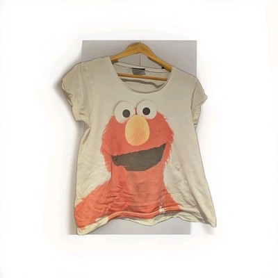 Love To Lounge Elmo Pyjama Oberteil UK 8/10 weiß