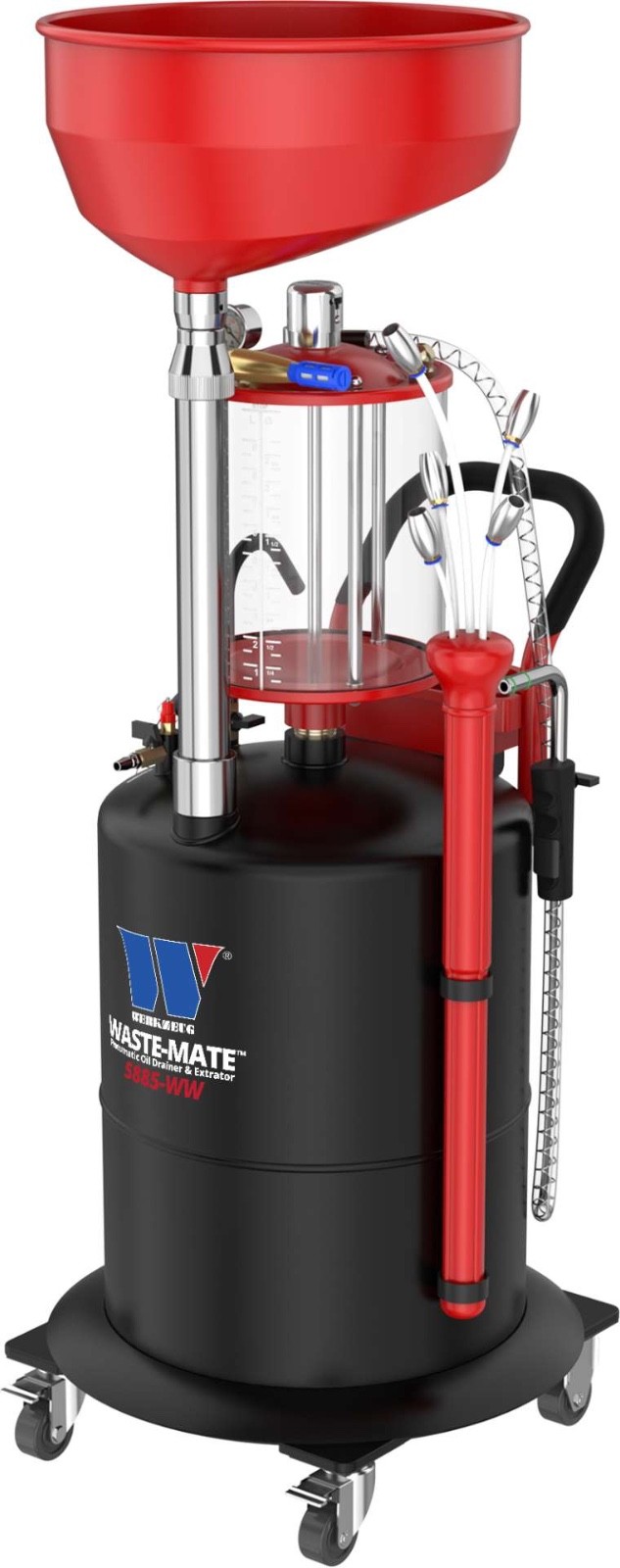 Waste Mate™ Pneumatic Oil Drainer & Extractor 70L