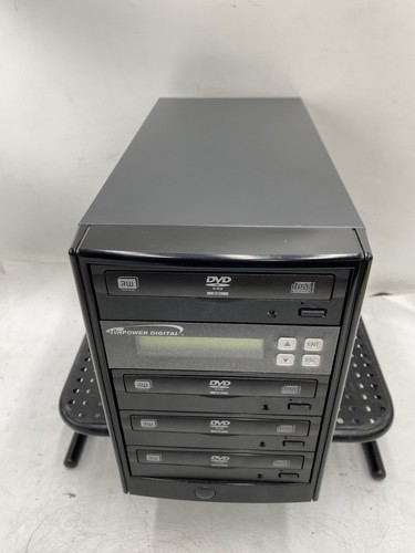 Vinpower Digital Standard 1 do 3 Target 24x DVD CD Disc Duplicator Tower SATA - Zdjęcie 4 z 9