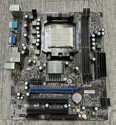 MSI Mainboard mATX  MS-7309 VER:2.2 K9N6PGM2-V2 SOCKEL AM2+ DDR2 PCIe PCI