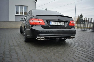 Maxton Design Heckansatz Diffusor passend für Mercedes E63 AMG W212 schwarz Hoch