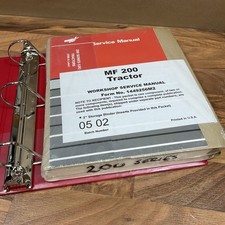 Original Massey Ferguson 230 240 253 275 283 290 Tractor Service Manual Workshop