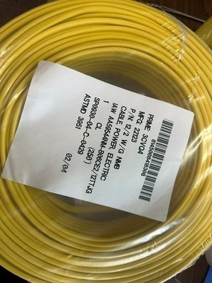 250 FOOT 12 AWG SOILD GROUN ELECTRICAL CABLE A-A-59544, J-C-30, 6145-00-841-8308