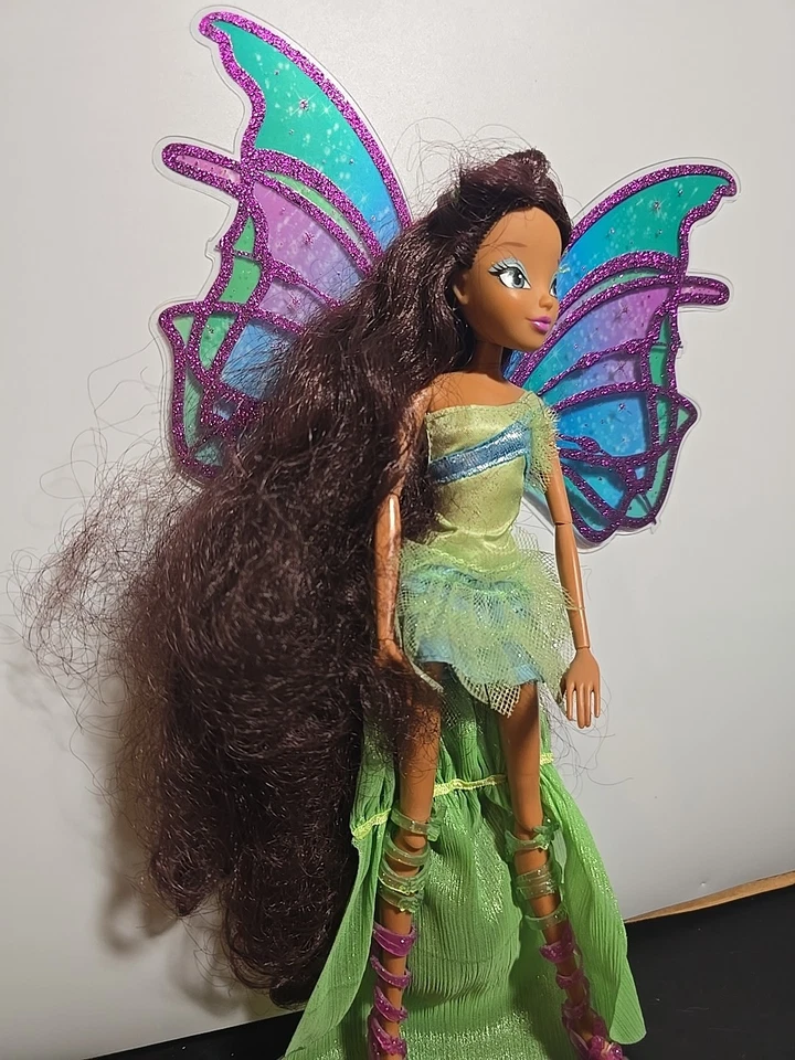 2012 Winx Club Harmonix Aisha редкая EUC крылья туфли - Изображение 3 из 4