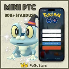 Pokémon PTC GO - Shiny Froakie Halloween  - 80K Stardust✨Read Description✨