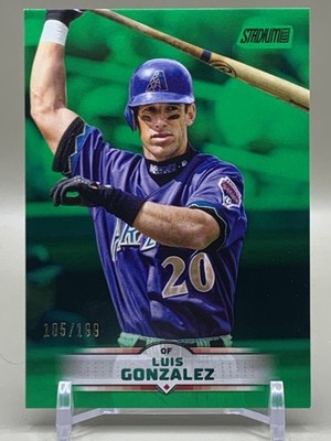 2025 Stadium Club #22 Luis Gonzalez Green Foil /199 - Arizona Diamondbacks