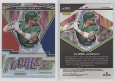 2021 Panini Prizm Fearless Red White & Blue Prizm Ramon Laureano #FR-8