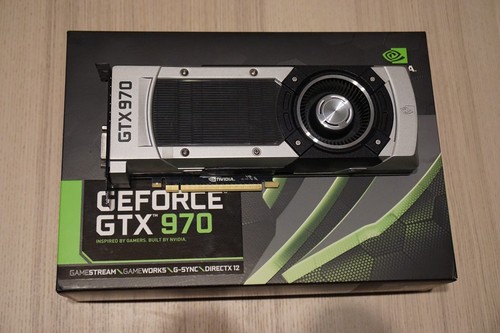 NVIDIA GeForce GTX 970 4GB GDDR5 Graphics Card (used with original box)
