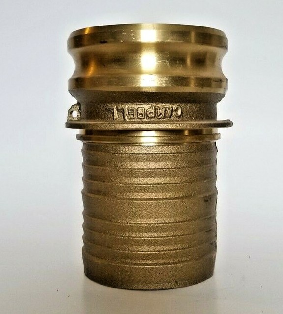 Brass 4 Inch Male Camlock Chemical Hose Fitting EBR400C Part E eBay