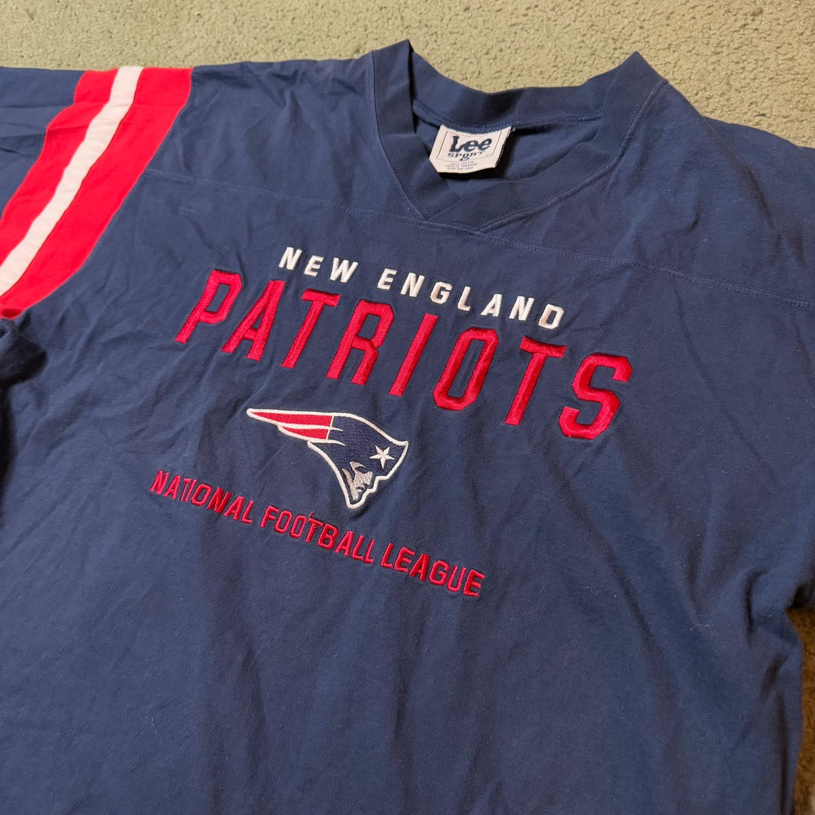 ALTRA T shirt vintage Lee Sport patriots