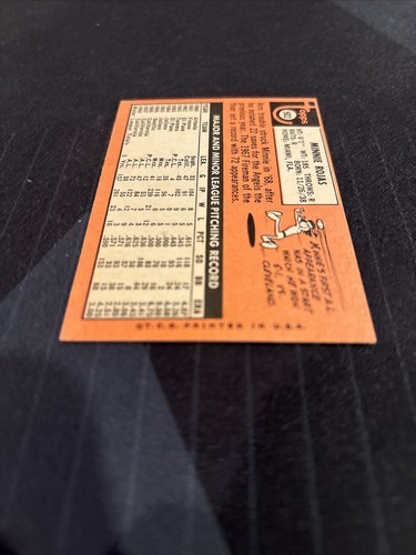1969 Topps #502 Minnie Rojas - Picture 5 of 6
