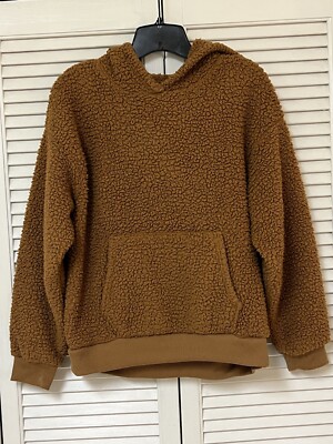 Eagle Outfitters Ae Fuzzy Teddy Sherpa Hoodie American Eagle AE - Main Image