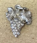 Vintage Sterling Silver Tuscany Grapes Cluster Charm! — photo 3
