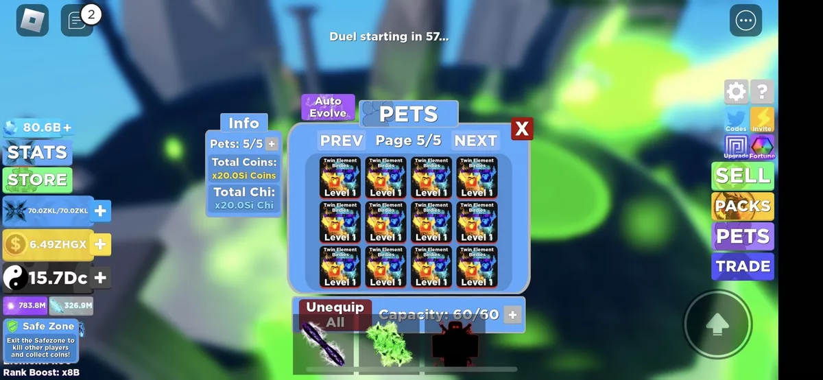 ALL NEW *7 FREE PET PACK* CODES in NINJA LEGENDS 2 (Ninja Legends 2) ROBLOX  