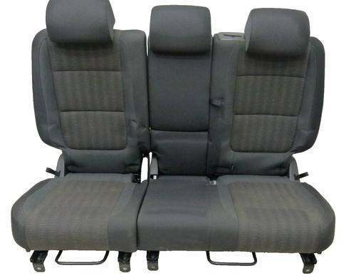 Original VW Tiguan 5N  Stoff Rücksitze schwarz Rücksitzbank Verstellbar