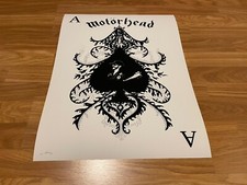 2023 Tribute Print "The Only Card I Need" MOTORHEAD Lemmy Kilmister AP Print