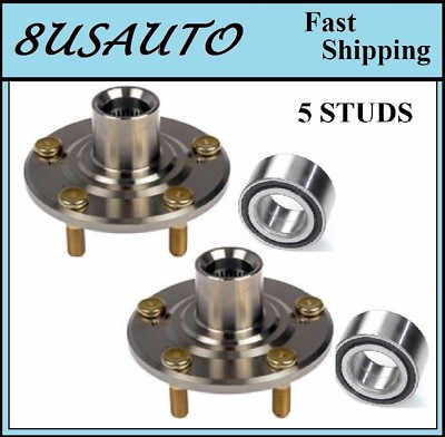 Front Wheel Hub & Bearing Fit Honda ELEMENT 2004-2005 (EX L4 2.4L) (PAIR)