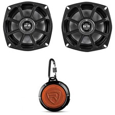 Kicker 10PS52504 5.25  Harley Davidson Motorcycle Speakers Bluetooth Speaker