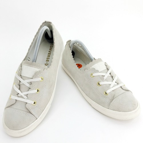 ladies beige converse