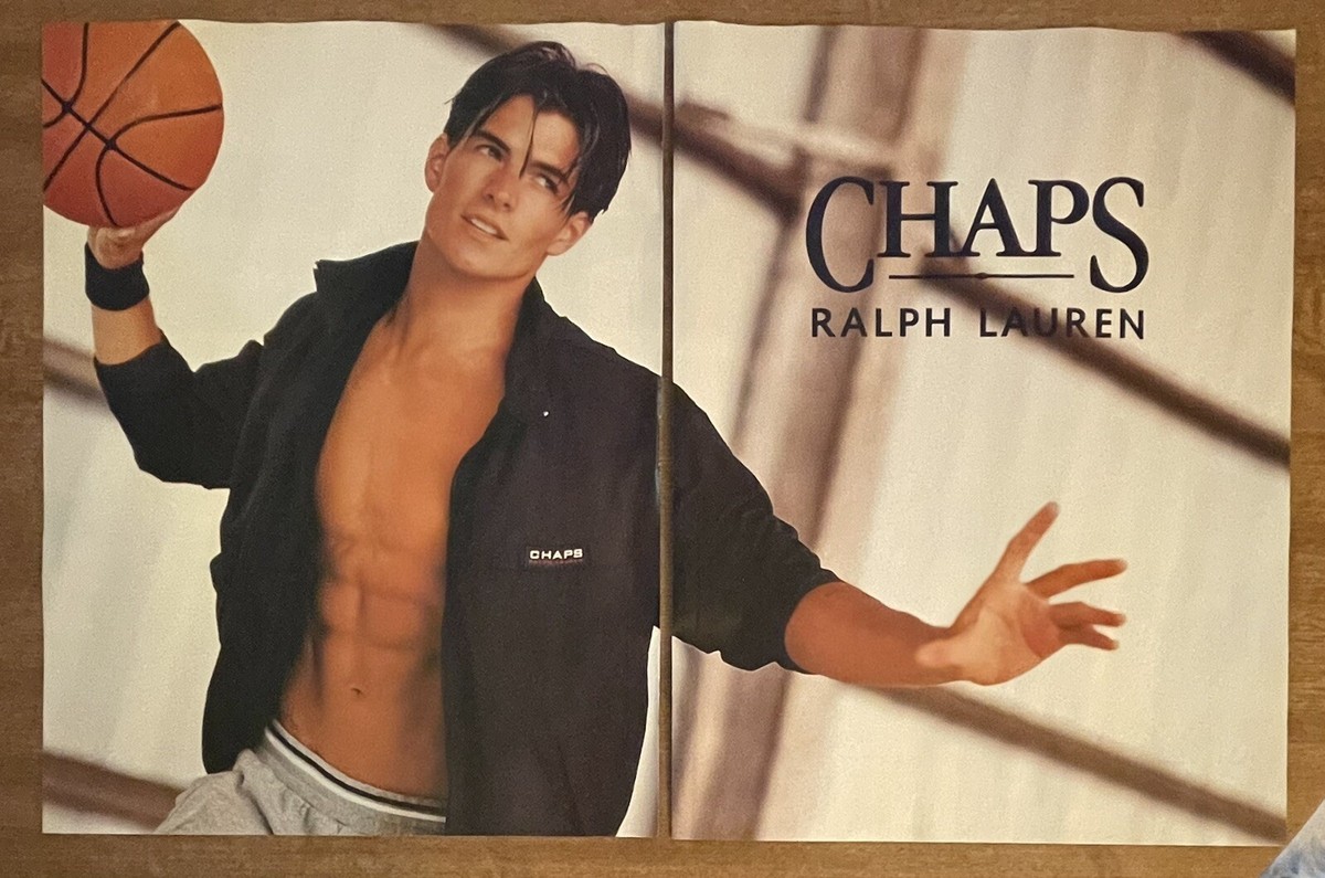1999 Chaps Ralph Lauren Clothing Fashion Basketball 90s Print Ad
