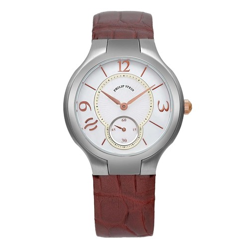 Philip Stein Classic Round Mini 28mm Steel MOP Dial Quartz Ladies Watch 44D-CMOP Philip Stein Classic Round Mini 28mm Steel MOP Dial Quartz  main image 4