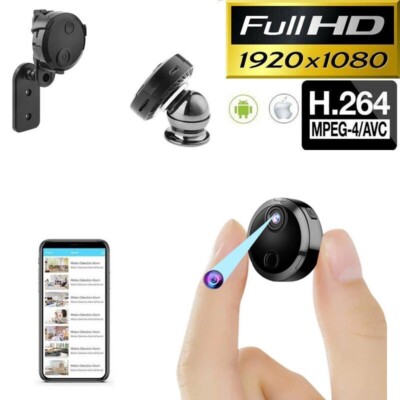 TELECAMERA SPIA MICROCAMERA INFRAROSSI FULL HD NASCOSTA MICRO NOTTURNA Mini Spy - Foto 8