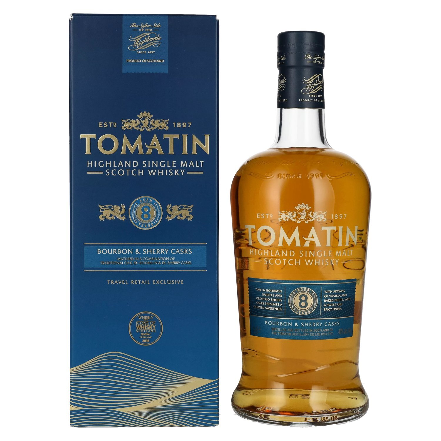 Tomatin 8 Years Old BOURBON & SHERRY CASKS GB