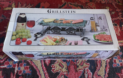 vintage Grillstein in Originalverpackung - wenig oder gar nicht gebraucht