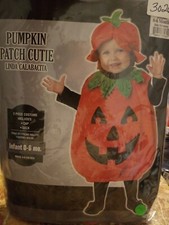 Pumpkin Patch Cutie Pumpkin Halloween Costume Baby Infant 0-6 Months New 345