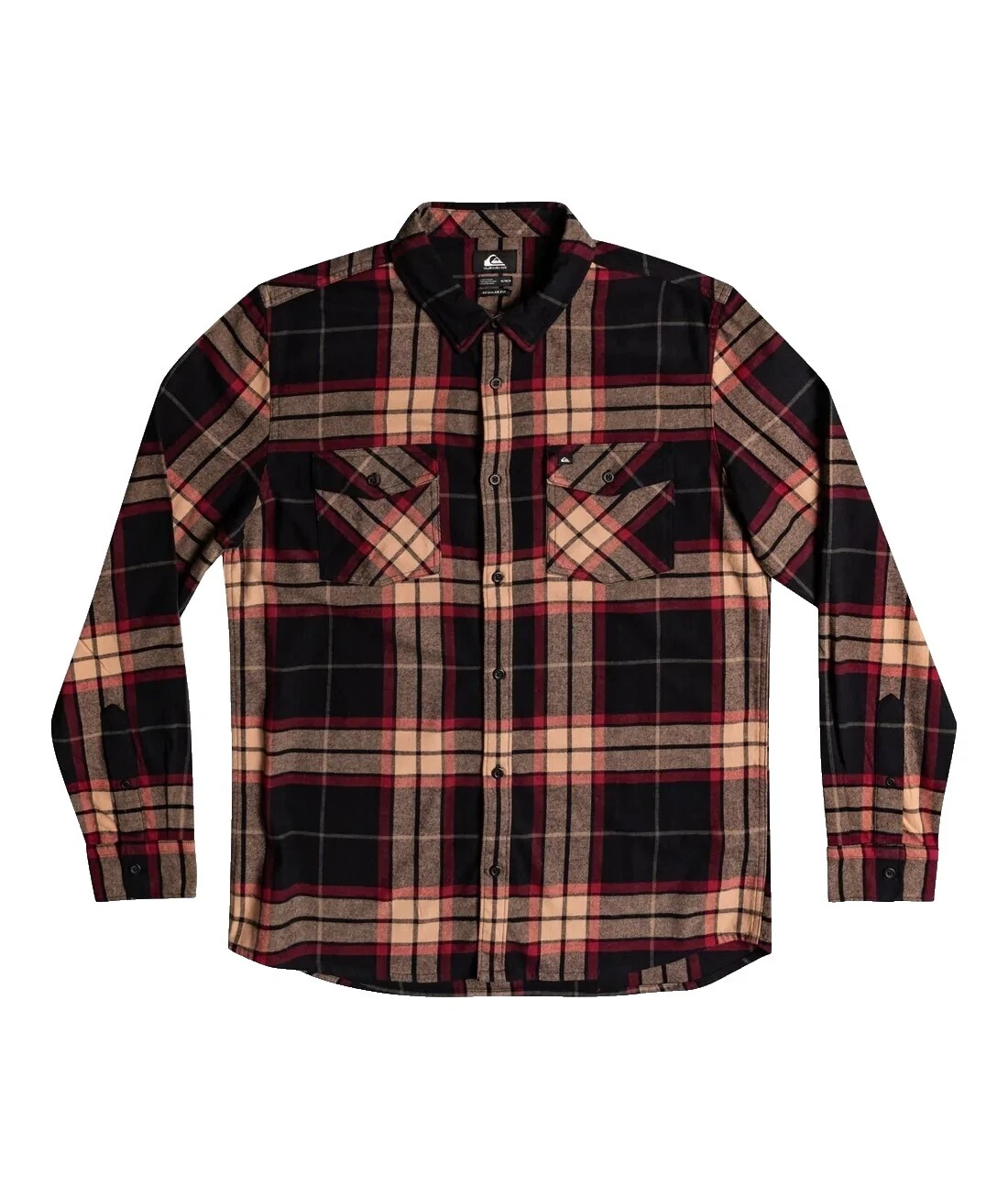 Quiksilver Classic Regular Size Casual Button-Down Shirts for Men