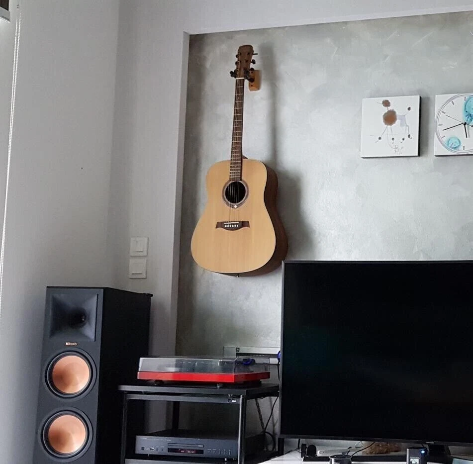 Лот 1-24 гитарная вешалка стойка держатель крючки дисплей настенное крепление высокопрочная - Изображение 4 из 4