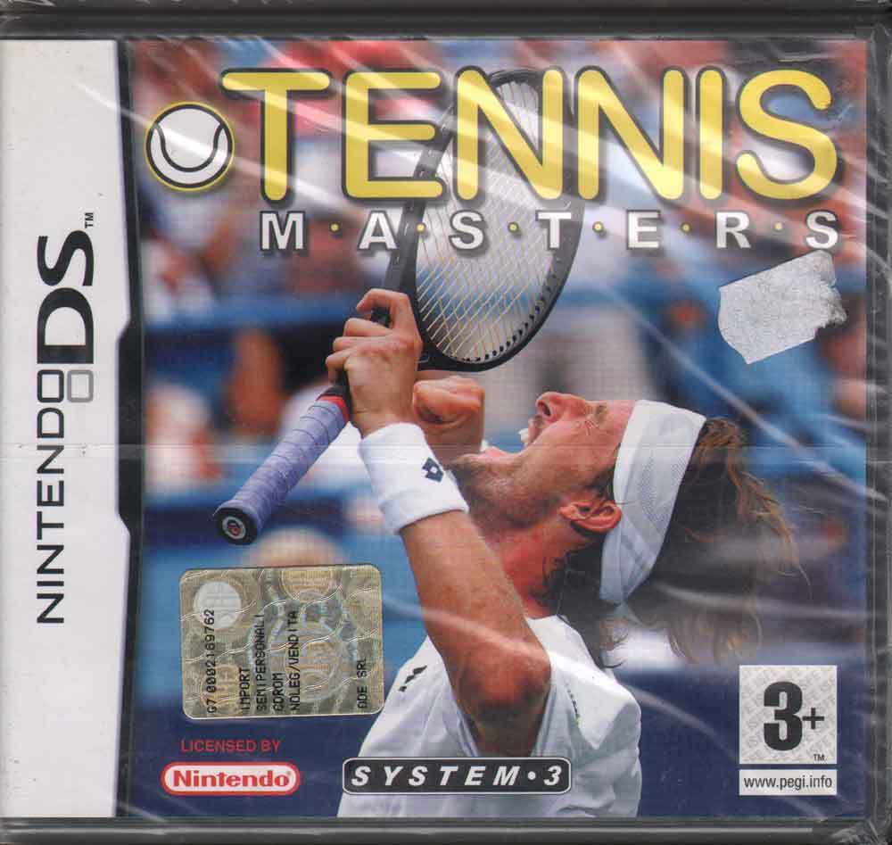 Tennis Master Videogame Nintendo DS NDS Sealed 5060057023433