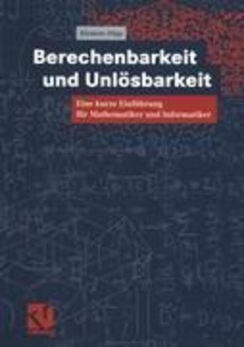 Thumbnail - Klemens Döpp | Berechenbarkeit Und Unlösbarkeit | Taschenbuch |